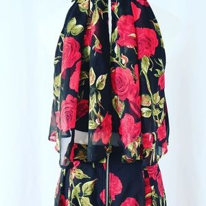 2 piece crop top and short